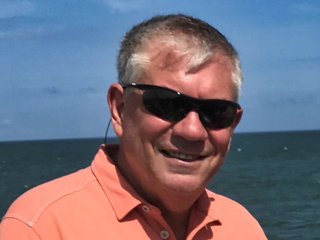 Brice Bier at the beach